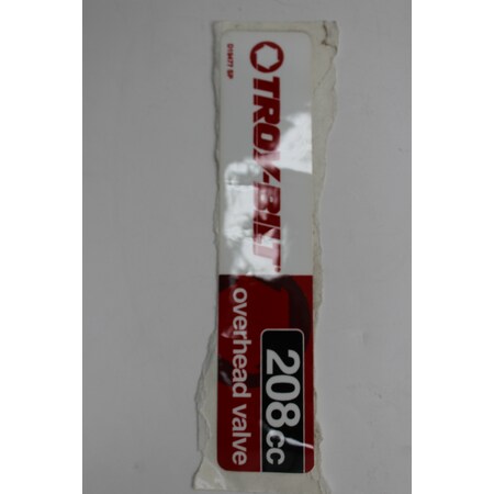 Mtd Label-Fuel Tank Tr 777D19477